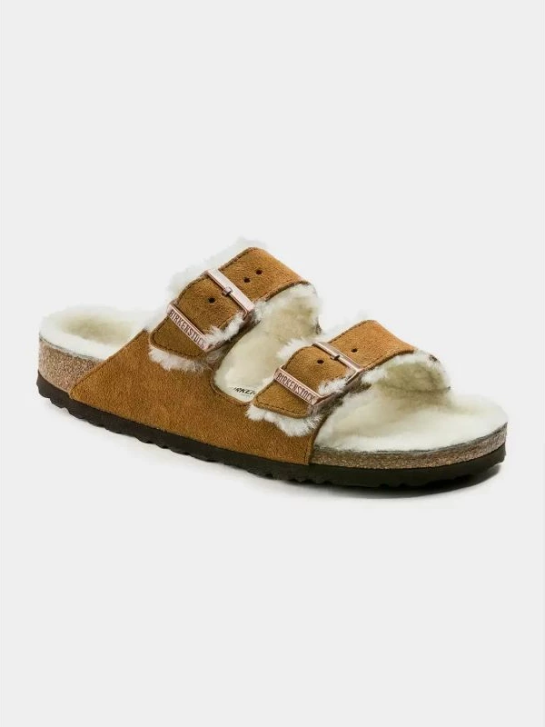 Natikači Birkenstock, ženski, rjavi