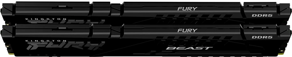 RAM pomnilnik Kingston Fury Beast DDR5 2x16GB 5200 MHz CL40, črn