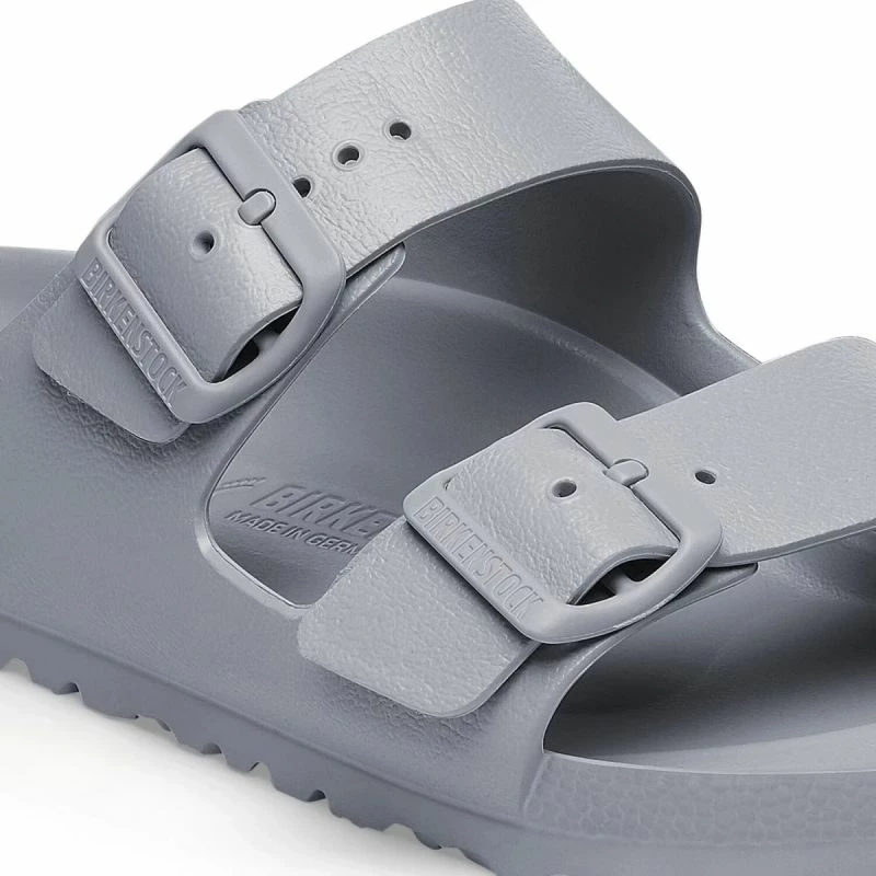 Natikače Arizona Birkenstock, ženske, sivo/srebrne