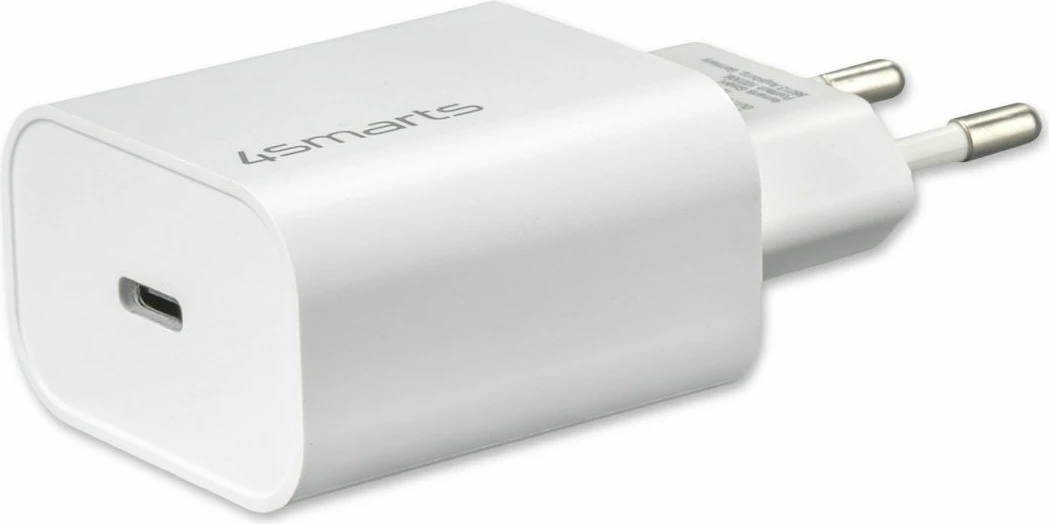 USB polnilec 4smarts 465575, 20W, bel