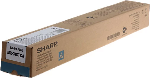 Toner kartuša Sharp MX-31GTCA, 15.000 strani, standard, cijan
