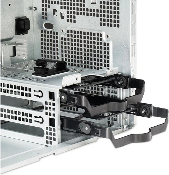 Računalniško ohišje Chieftec UNI Series BS-20B-OP, midi tower, micro ATX/Mini-ITX, črno