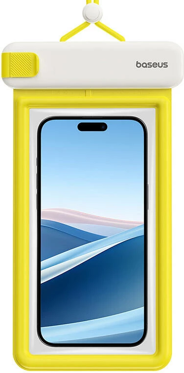 Ovitek za telefon Baseus DeepDive, IPX8, bel