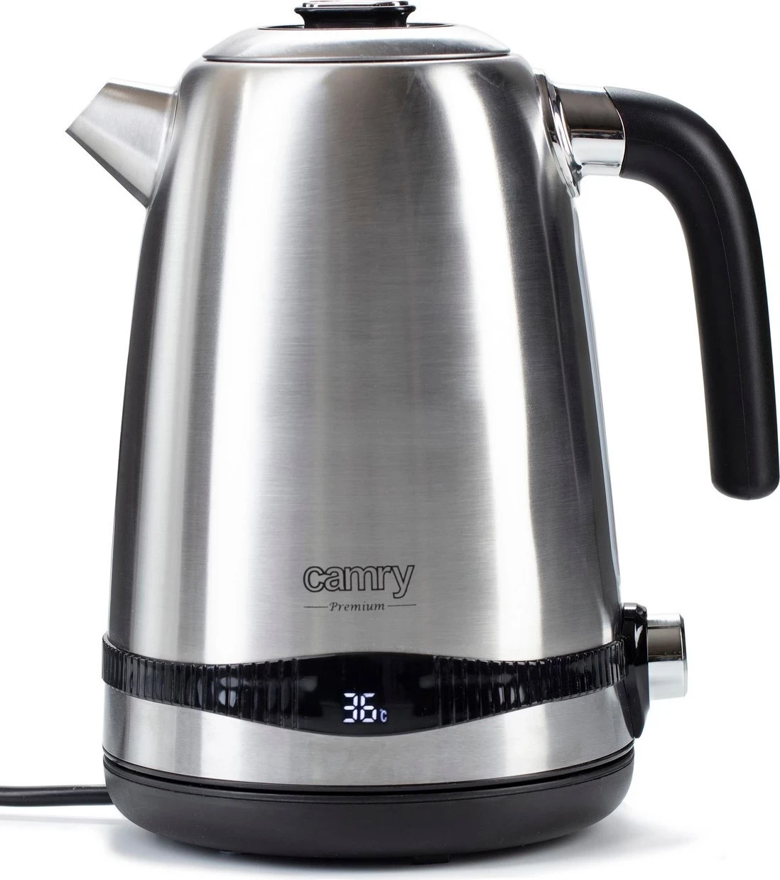 Električni čajnik 1,7 l Camry CR 1291, srebrn