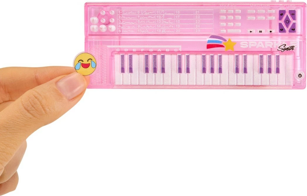 Moda lutka Amaya Rainbow High Jr, 23 cm, z klaviaturo, večbarvna