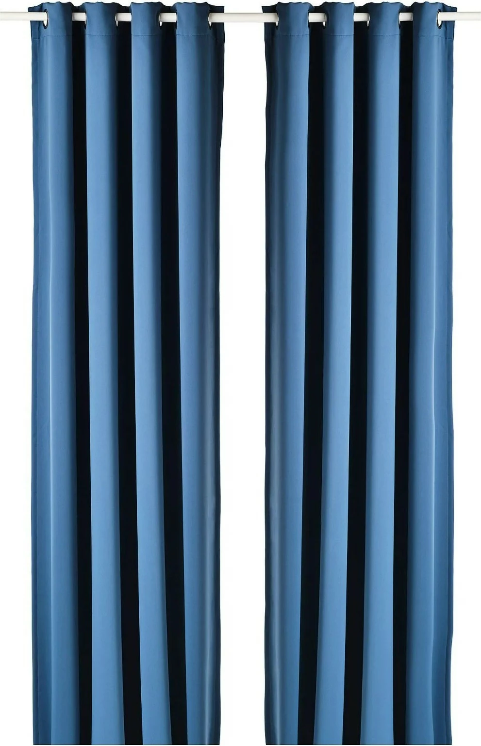 Blackout zavesa Evila Originals, 145 x 250 cm, modra