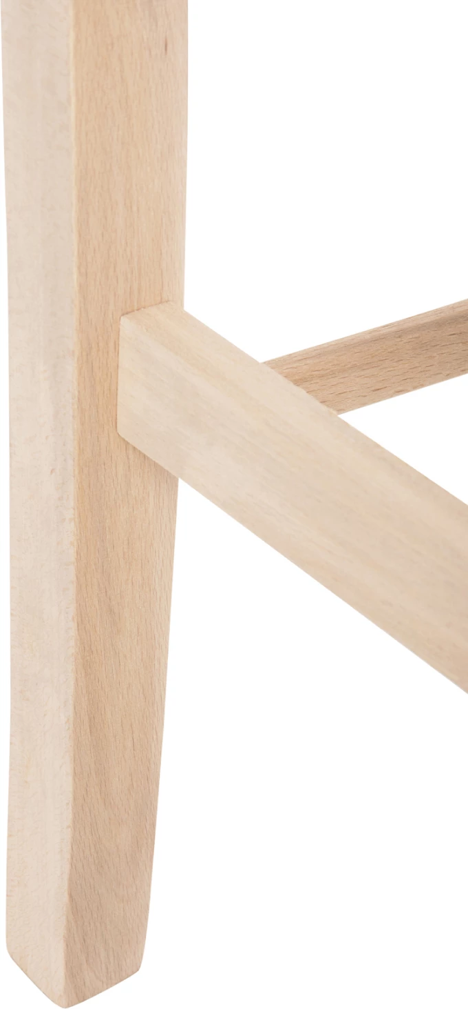 Stol MONTE FH5588.02 iz bukovega lesa impregniran-nepobarvan 40x41x87Hcm. Samo okvir