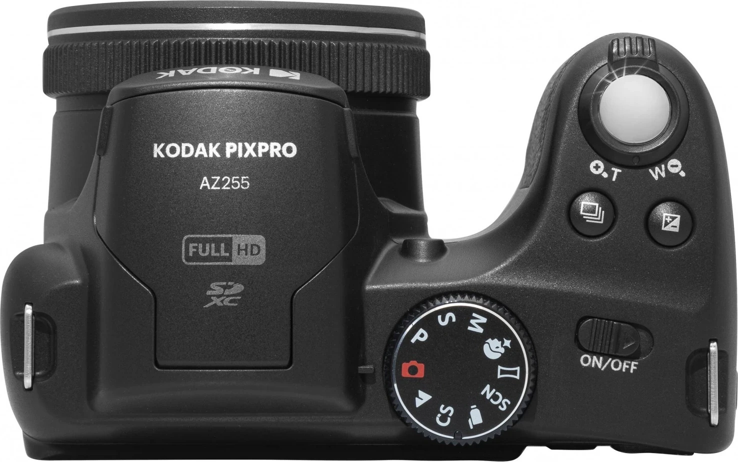 Kompakten fotoaparat Kodak AZ255, črn