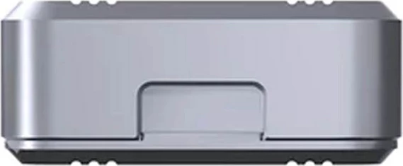 Konzola za SSD M.2 NVMe z vgrajenim hlajenjem, UNITEK S1242AGY01-EU, srebrna