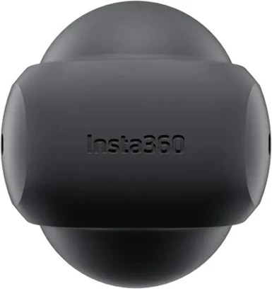 Pokrovček leče za kamero Insta360 X4/X5, silikonski, črn