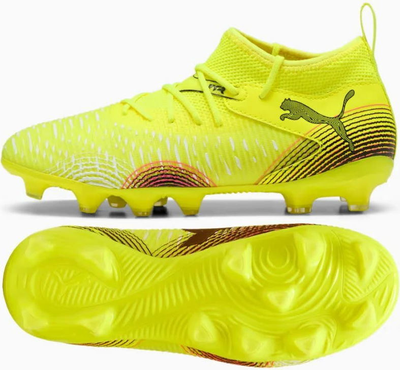 Otroške kopačke Puma, rumene