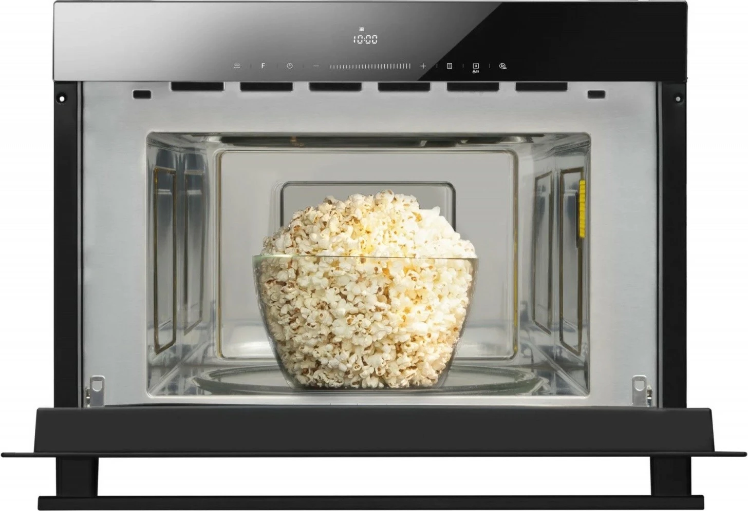 Vgradna mikrovalovna pečica Amica AMMB34E1GVB, 34 l, 900 W, grill 1100 W, črna