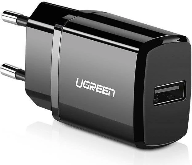 USB polnilec UGREEN 50459, 2.1A, črn