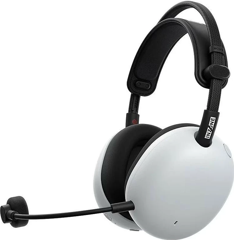 Brezžične slušalke Sony INZONE H9 II, Bluetooth 5.3, odstranljiv mikrofon, bele