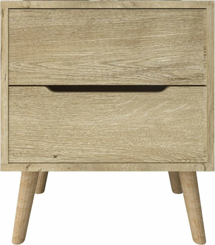 Nočna omarica Sapphire Oak Skye Decor, Flora