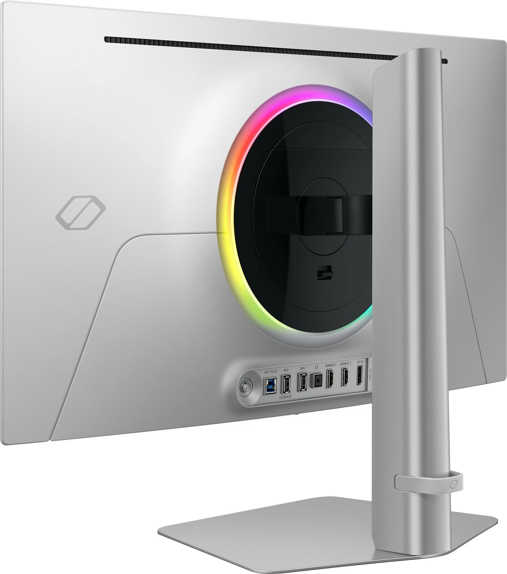 27" OLED Quad HD monitor, Samsung G60SD, srebrn