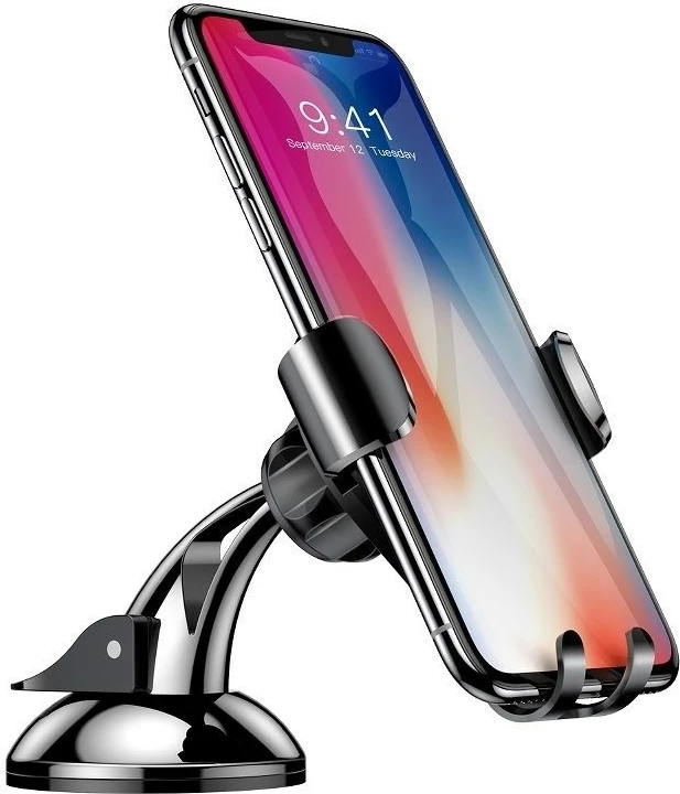 Držalo za pametni telefon za avto Baseus, črno / rdeče