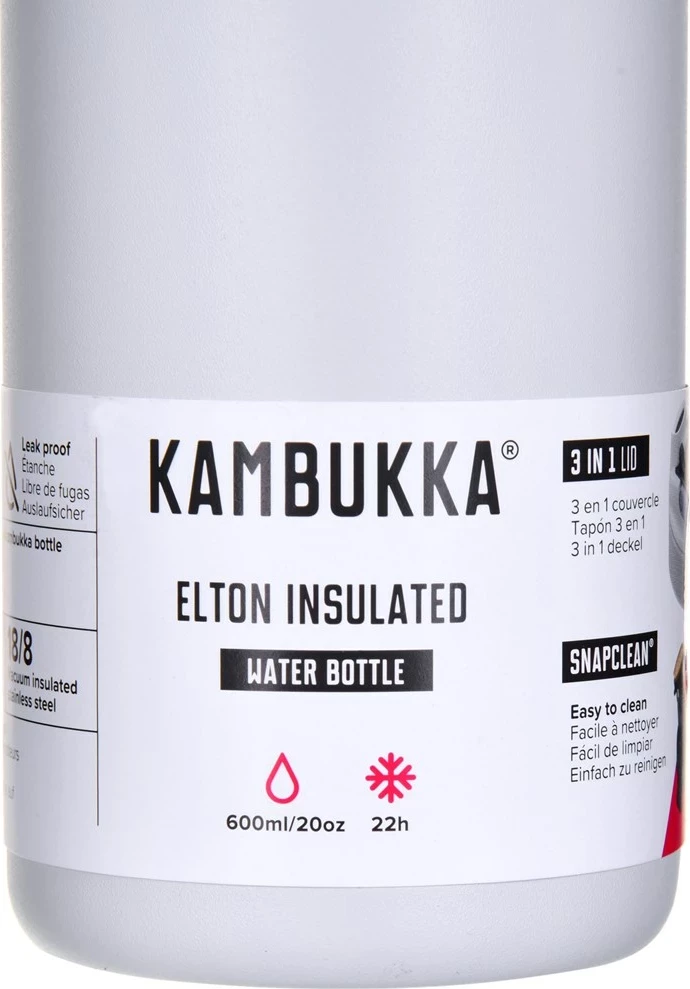 Izolirana termovka Elton Kambukka Chalk White, 600 ml