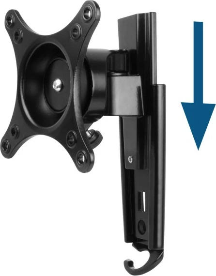 Stenski nosilec za monitor ARCTIC W1A, 20 kg, 33 cm (13"), 109,2 cm (43"), 75 x 75 mm, 100 x 100 mm, črn