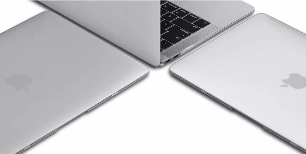 Zaščitna prevleka SmartShell za MacBook Air 13" M2/M3 2022–2024, Tech-Protect, mat črna