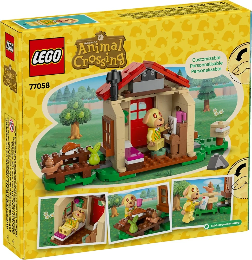 Prijetna hiška Goldie iz LEGO Animal Crossing 77058, 149 kosov