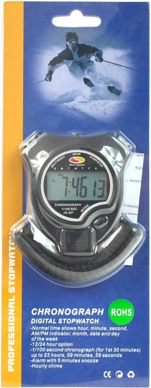 Kronometer SMJ Sport JS-307, sivi/srebrni, za moške in ženske