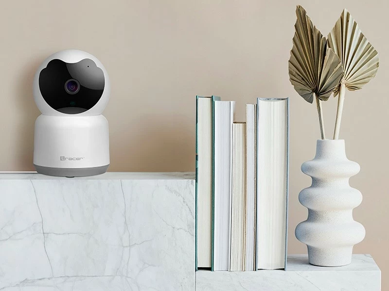 Notranja IP kamera Tracer FOCUS 3, FHD 1920 x 1080, nočni način, zaznavanje gibanja, dvosmerna komunikacija