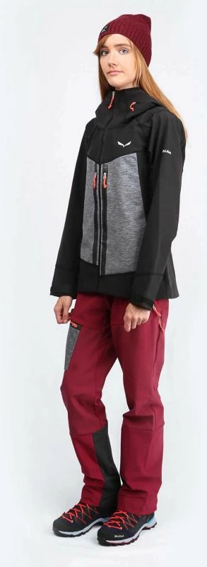 Ženska jakna Salewa, črna