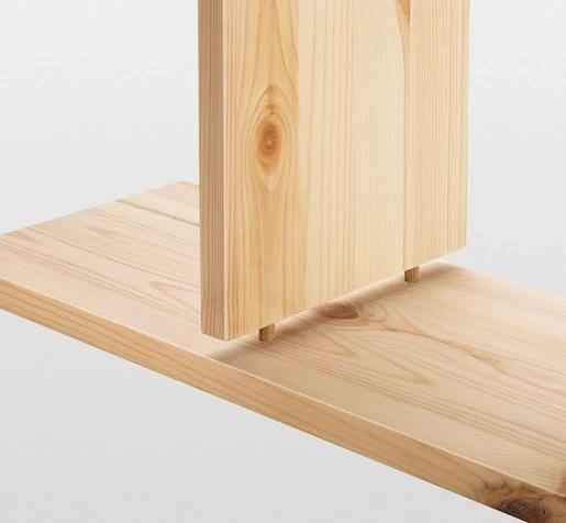 Merilec za trne Wolfcraft Dowelmaster, 4640000, za lesena spojena, črn