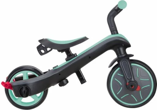 Multifunkcijski tricikel in balansno kolo Yakimasport, zelen