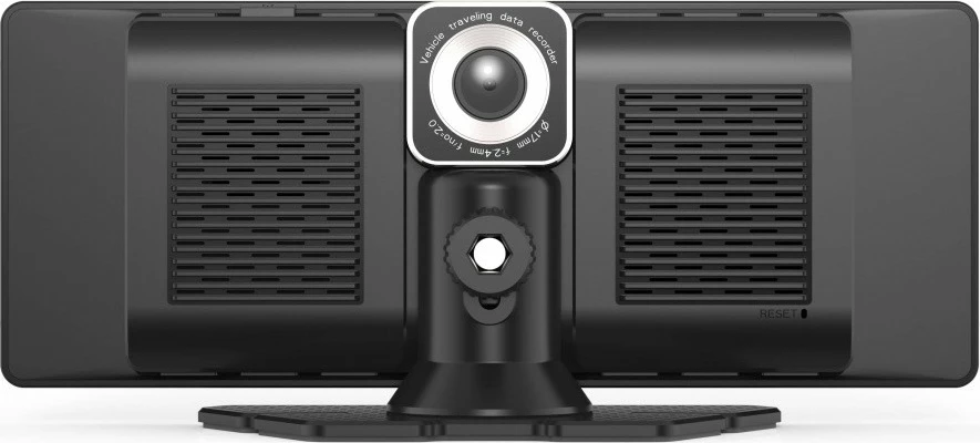 Multimedijski zaslon za avto 9,3" HD IPS, sprednja kamera, črn, Maxcom MC01 Vibe