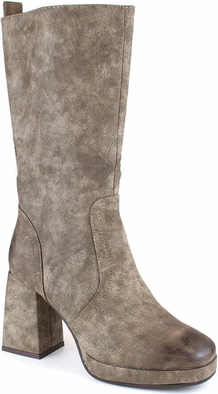 Čizme za ženske Jezzi, khaki