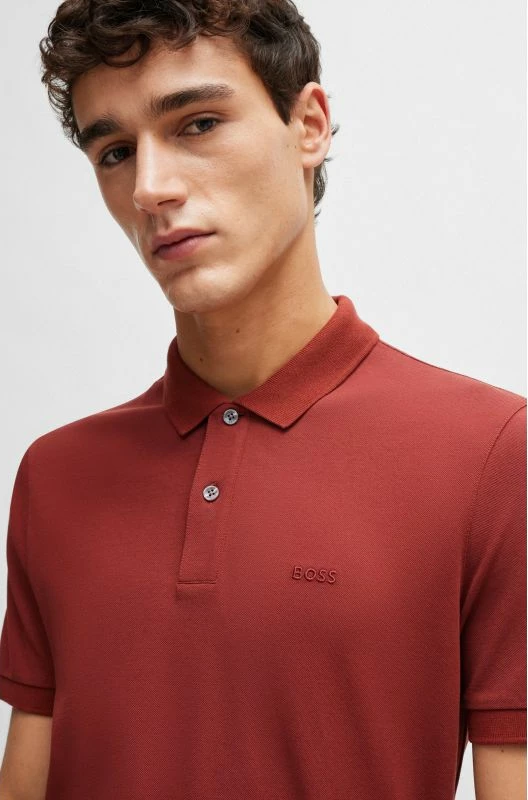 Polo majica za moške Boss, rjava