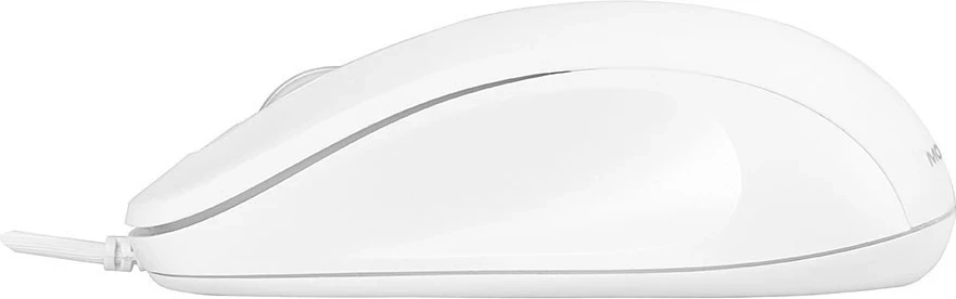 Optični žični miš Modecom MC-M10, bel
