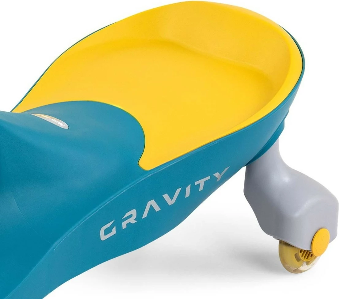 Igrača ride-on Milly Mally Gravity Gaiter, 4 kolesa, zelena/rumena