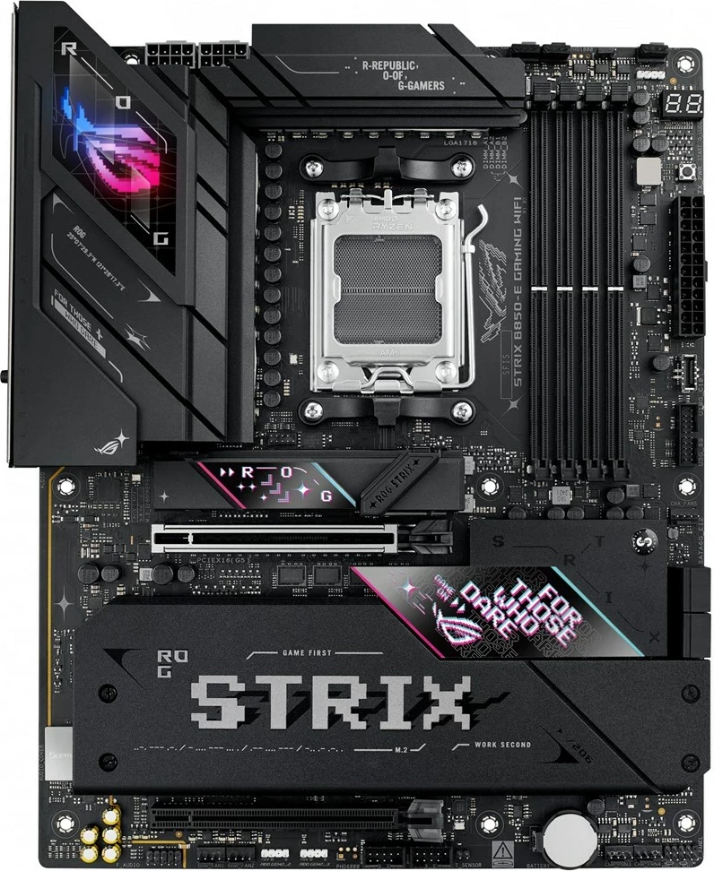 Matična plošča ROG STRIX B850-E GAMING WIFI ASUS, Socket AM5, ATX, črna