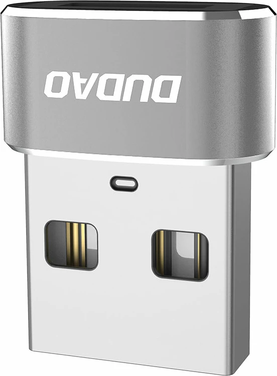 Adapter USB-C na USB-A Dudao L16AC, črn