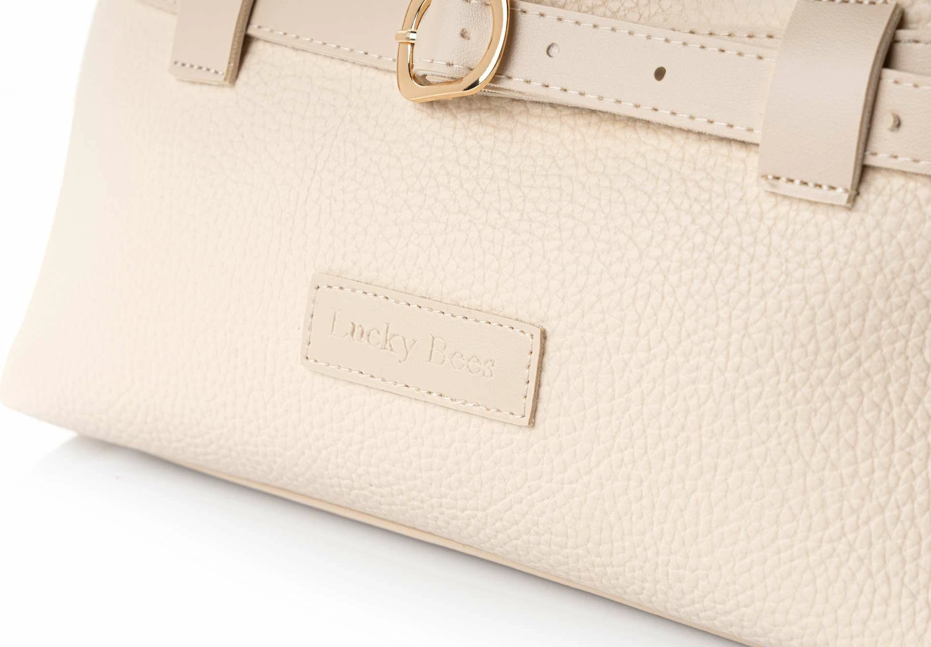 Torba čez ramo Grace Mini, Lucky Bees, kremna