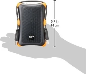 Zunanji trdi disk Silicon Power Armor A30, 1 TB, črn