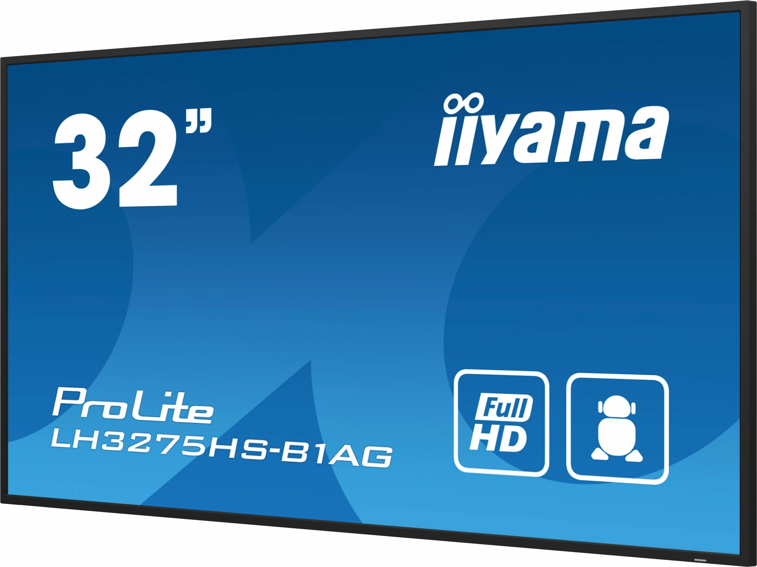 Profesionalen monitor iiyama LH3275HS-B1AG, 32", Full HD, Android OS, Wi-Fi, 24/7
