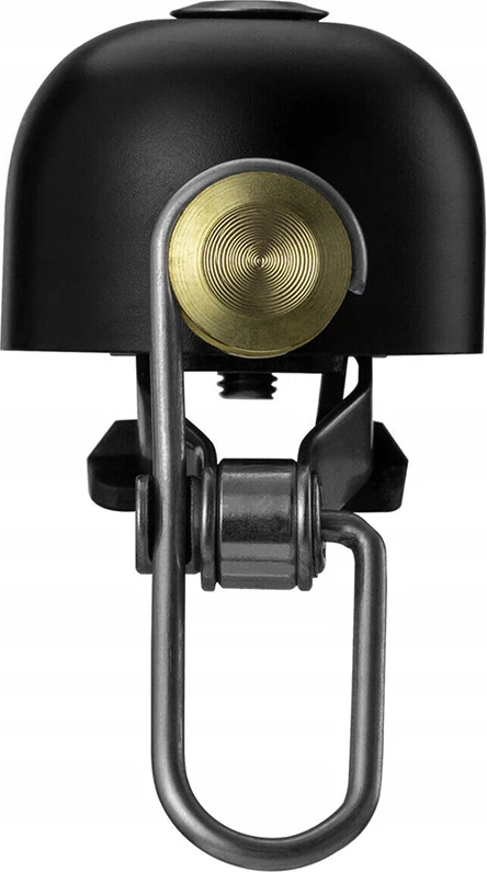 Zvonček za kolo Rockbros 15-1BBK retro, črn