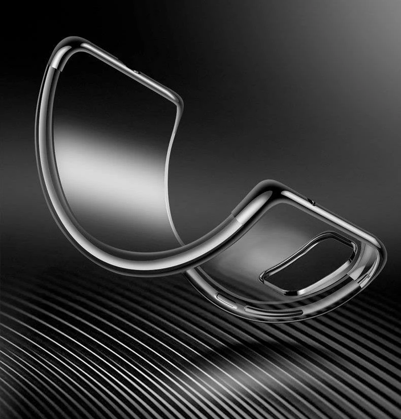 Prosojen ovitek za telefon Hurtel Clear Color 0,3 mm, TPU, za Samsung Galaxy A72, črn