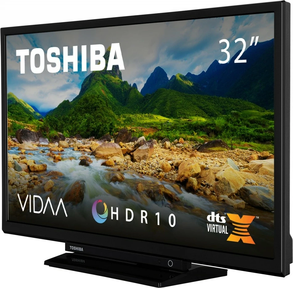LED televizor, 24-palčni, HD Ready, Smart TV, črn Toshiba 24WV3F63DG