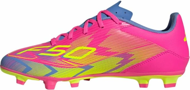 Čevlji za nogomet adidas, moški, rožnati