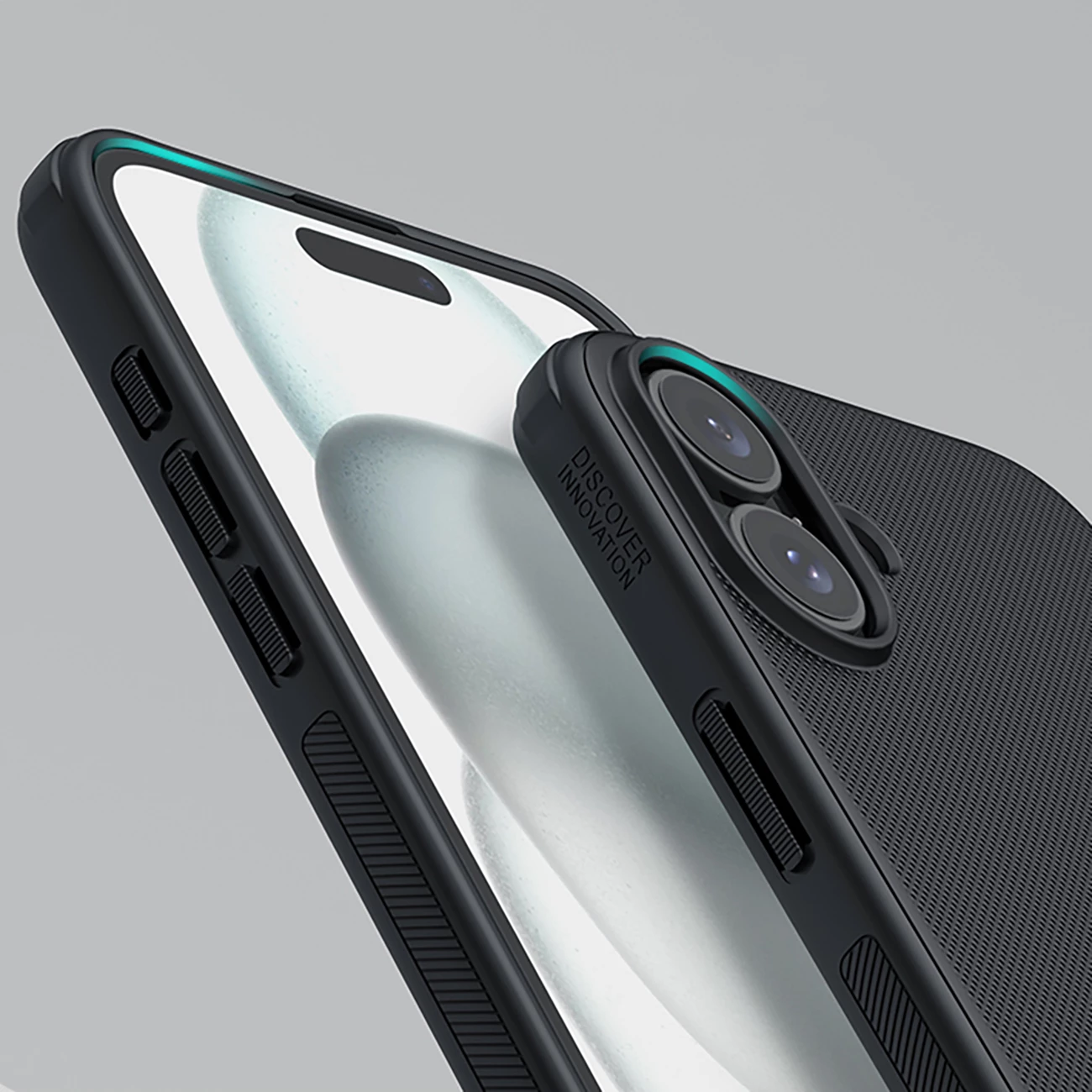Ovitek za telefon Nillkin Super Frosted Shield Pro Magnetic za iPhone 16, črn