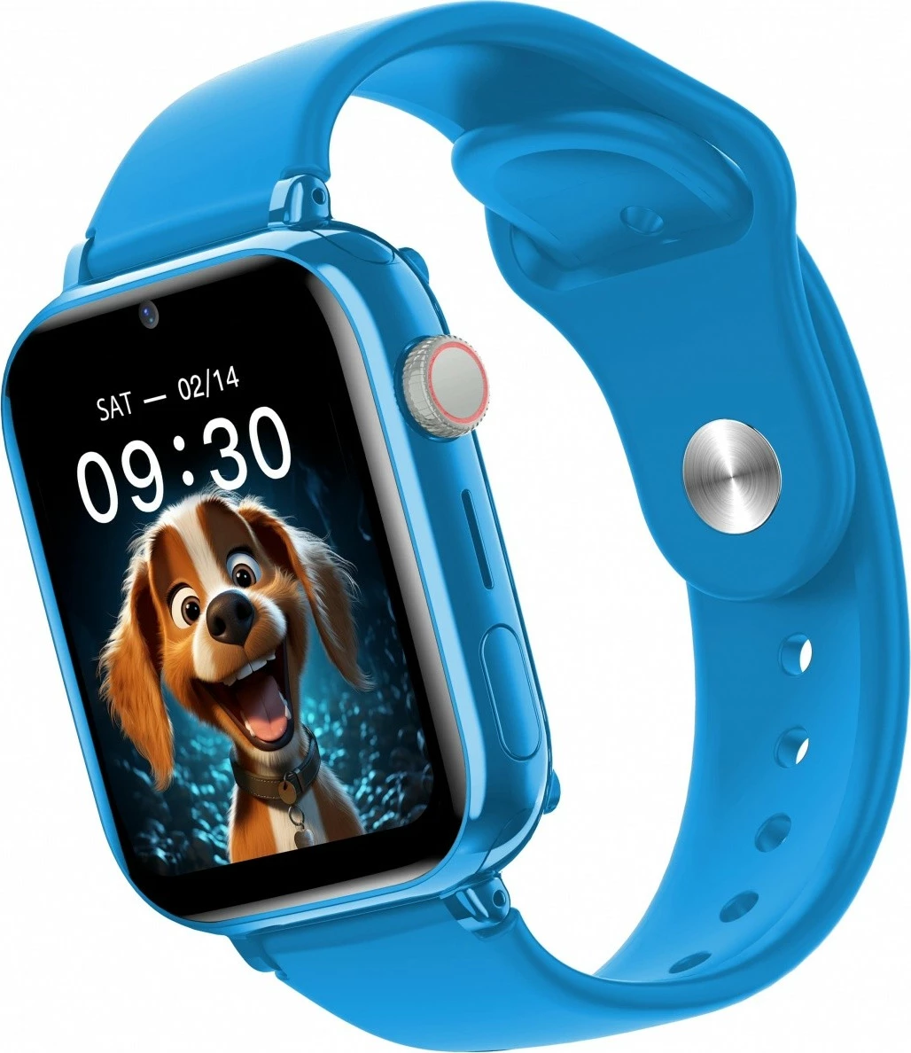 Pametna ura za otroke Maxcom FW59 Kiddo 4G, 1,84", 192 MB, modra