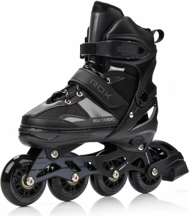 Rolke za otroke Meteor Rox, črne