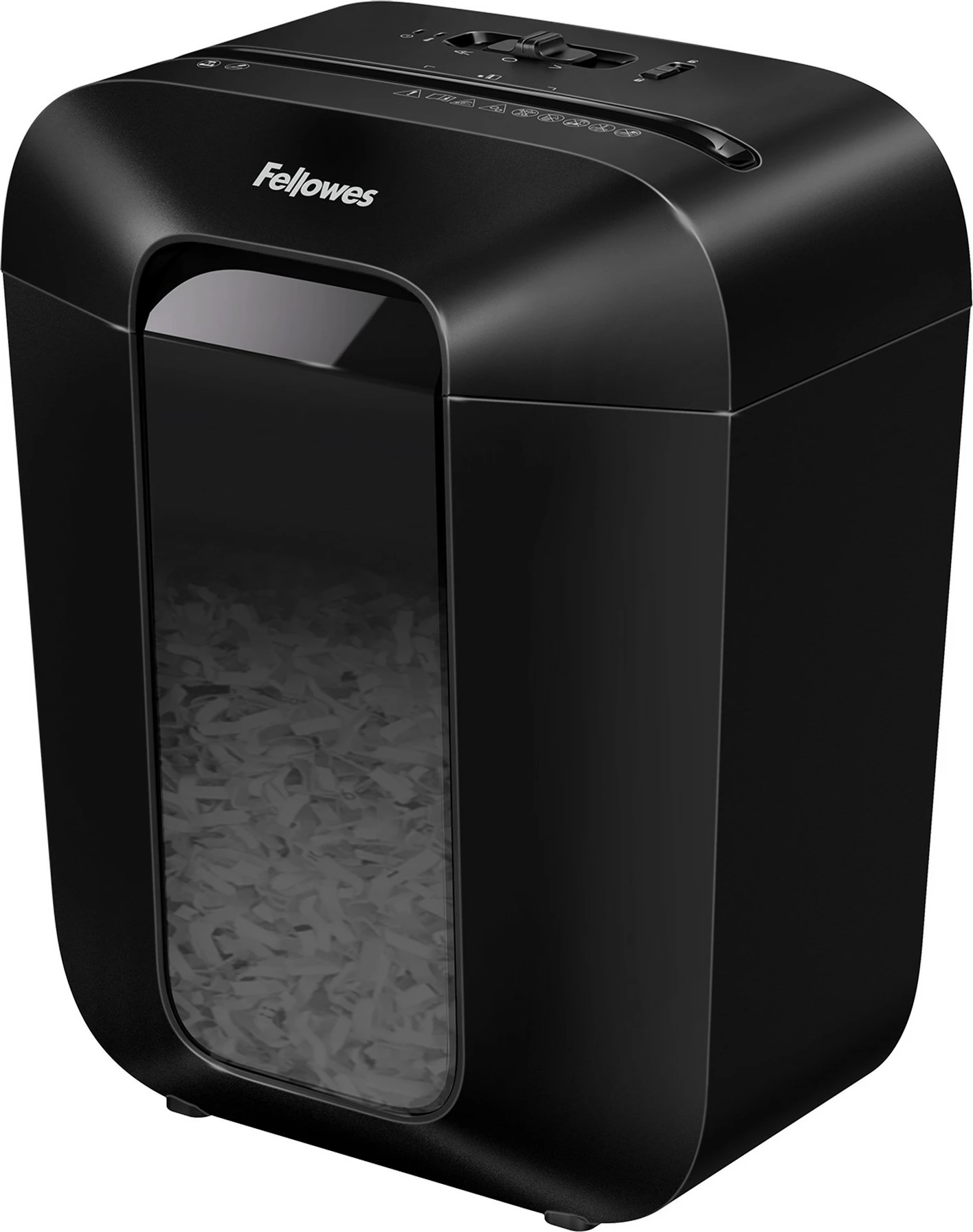 Rezalnik papirja Fellowes Powershred LX50, 17 L, 9 listov, particle-cut, črn