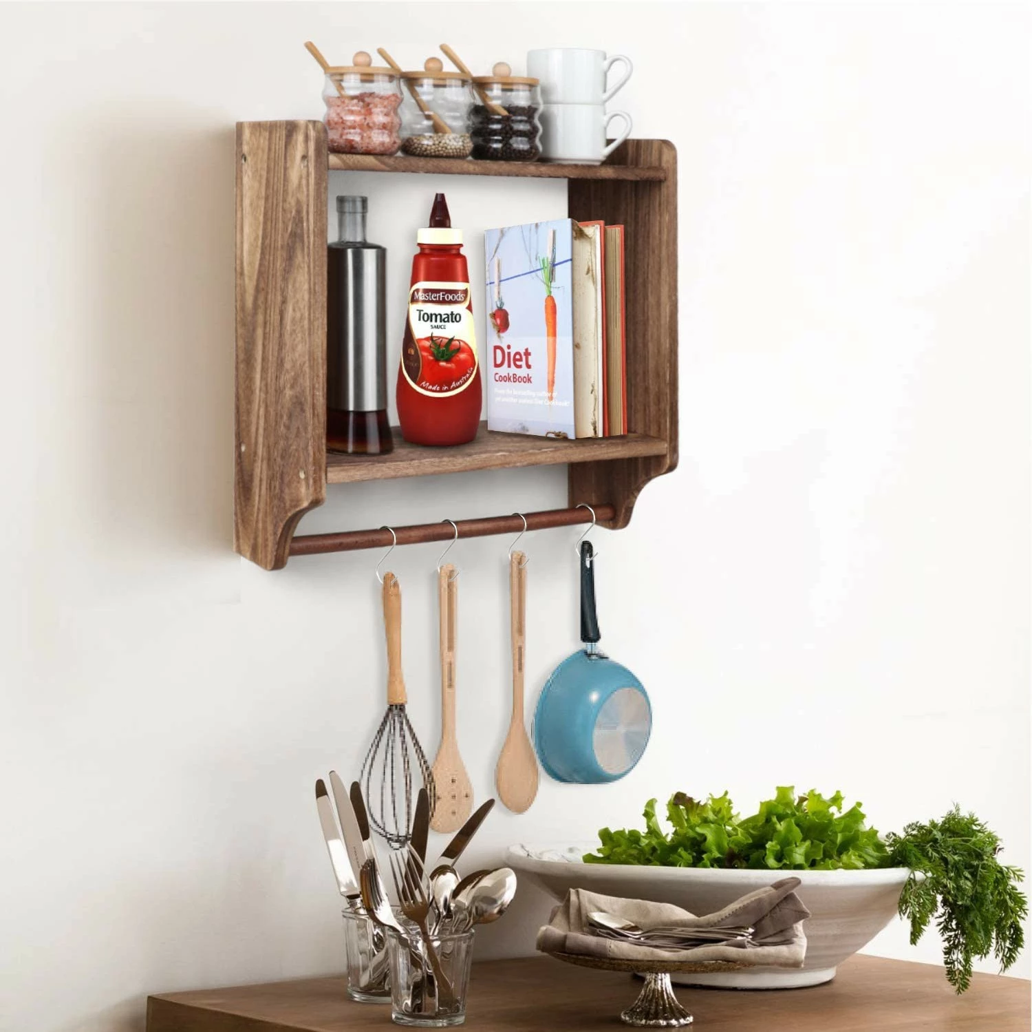Stenski regal Hanah Home, Aa139, oreh
