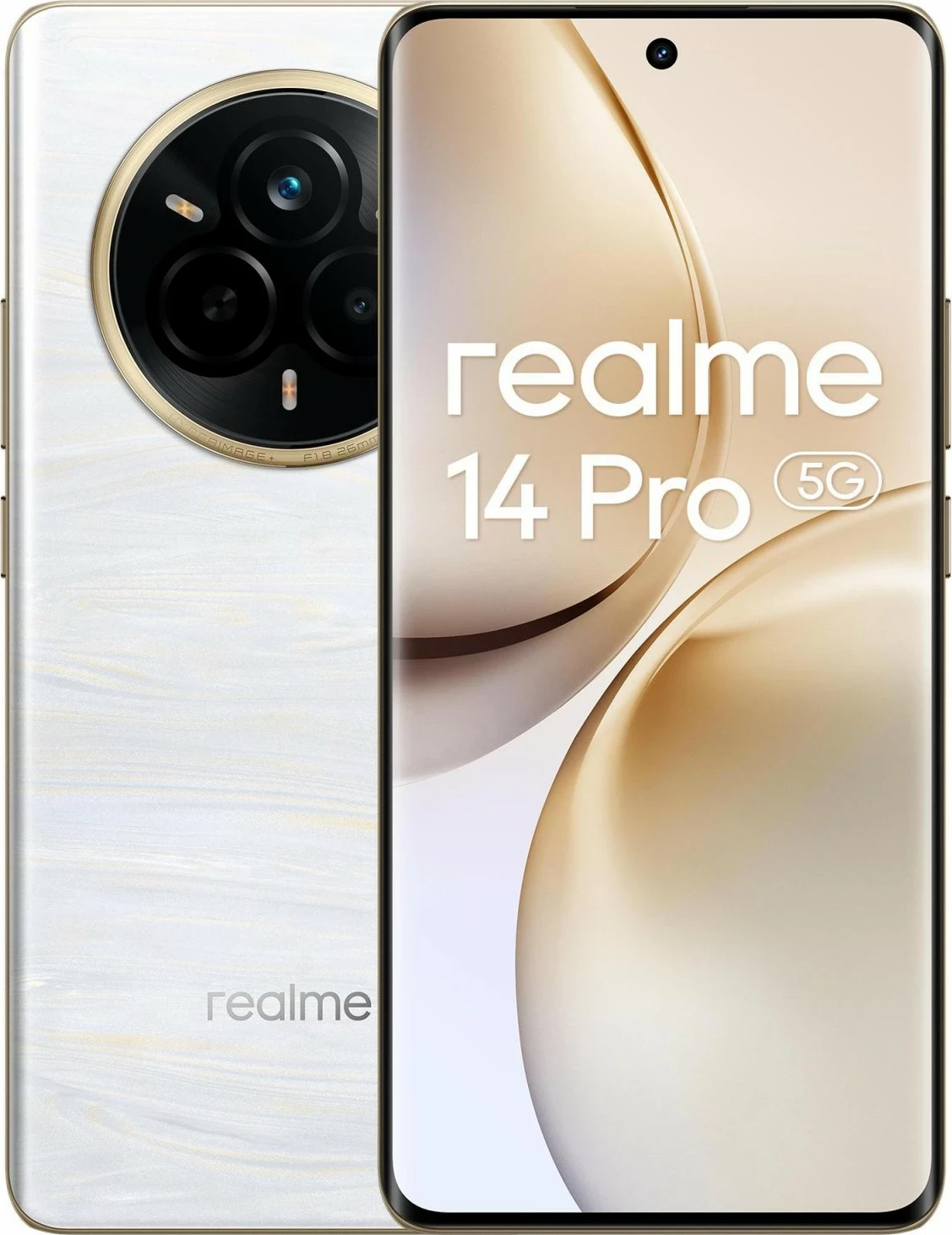 Pametni telefon Realme 14 Pro 5G 8/256GB, Pearl White